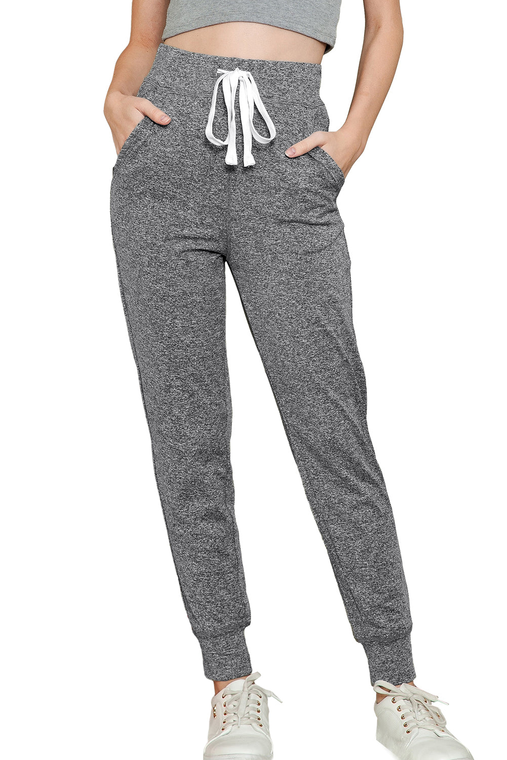 Catapult Casual Drawstring Drop Waist Pocketed Joggers