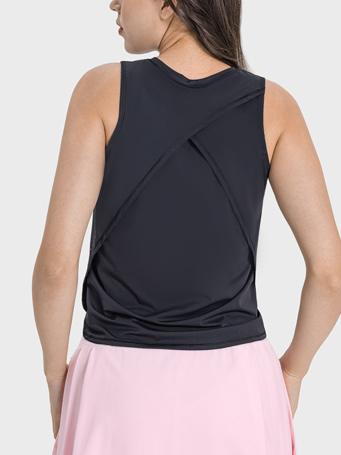 Janine Round Neck Active Tank