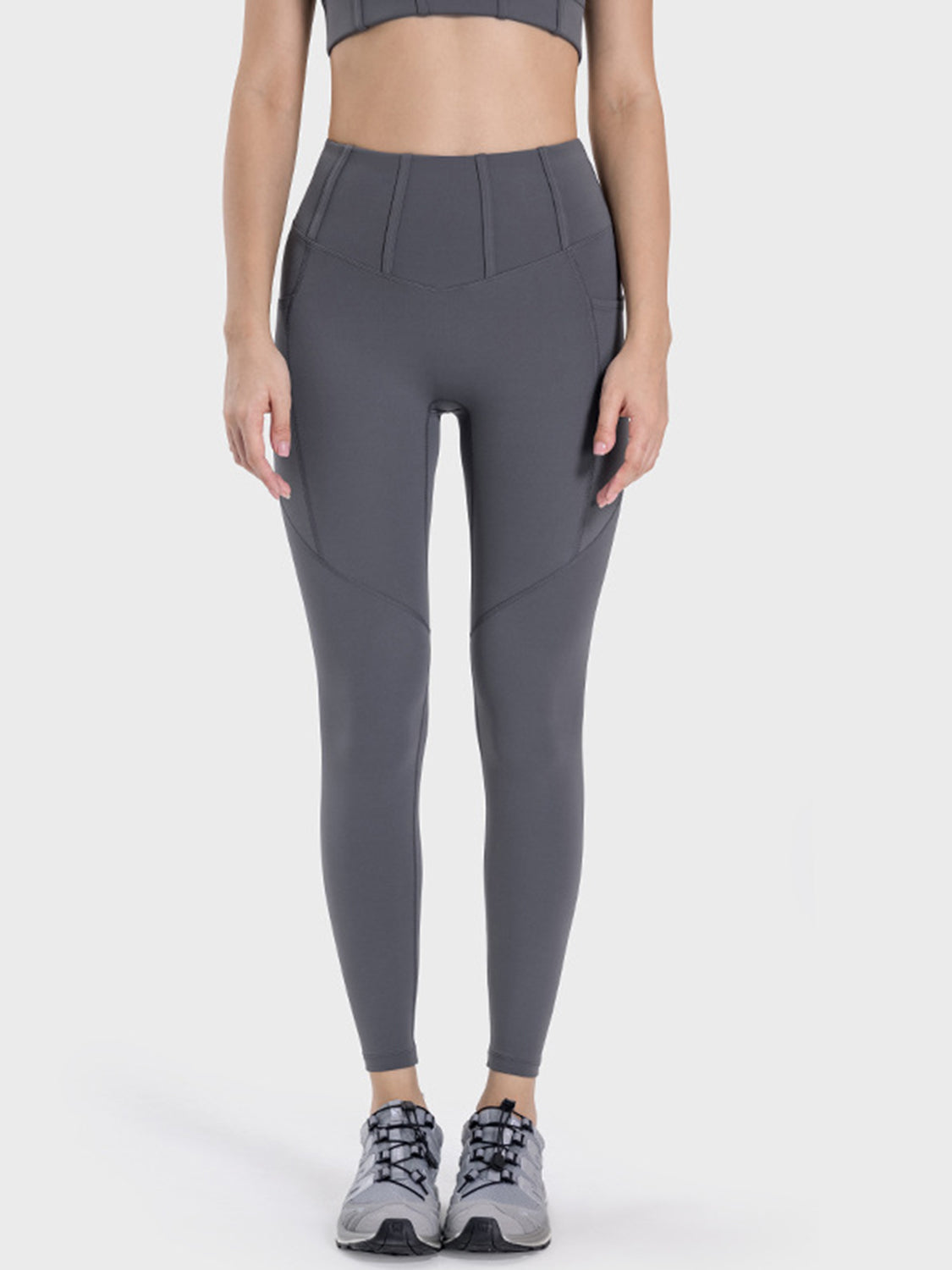 Genevieve Pocketed High Waist Active Leggings