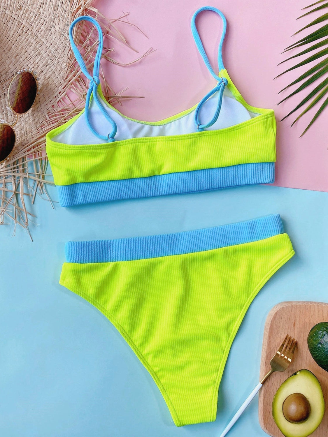 Salina Scoop Neck Spaghetti Strap Two-Piece Swim Set