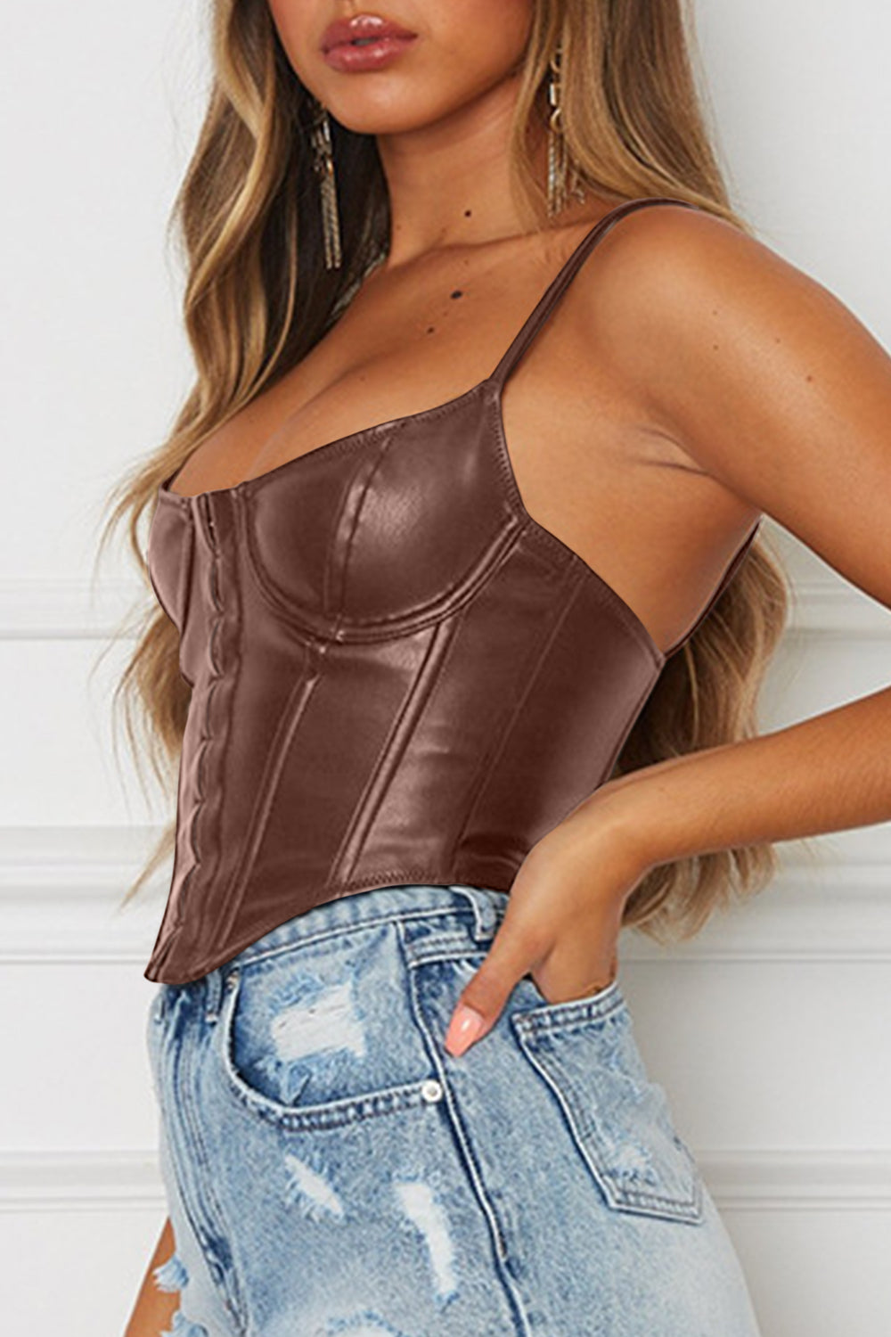 Times a Wastin’ Scoop Neck Spaghetti Strap Cami