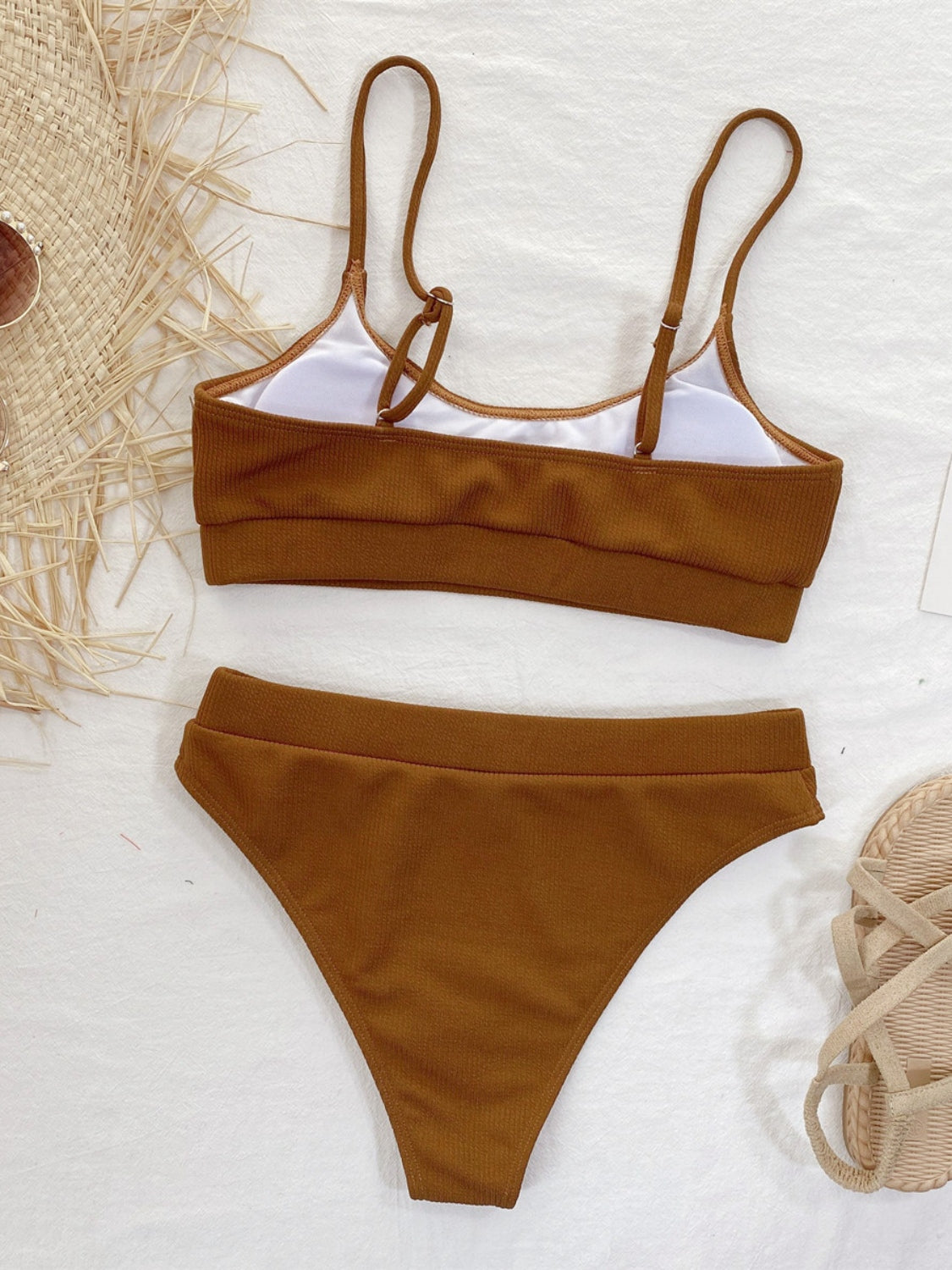 Salina Scoop Neck Spaghetti Strap Two-Piece Swim Set