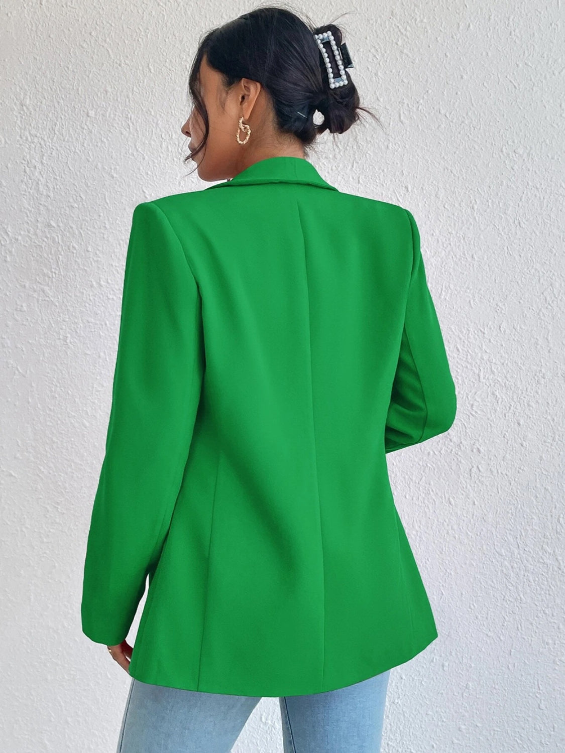 Shireen Shawl Collar Long Sleeve Blazer