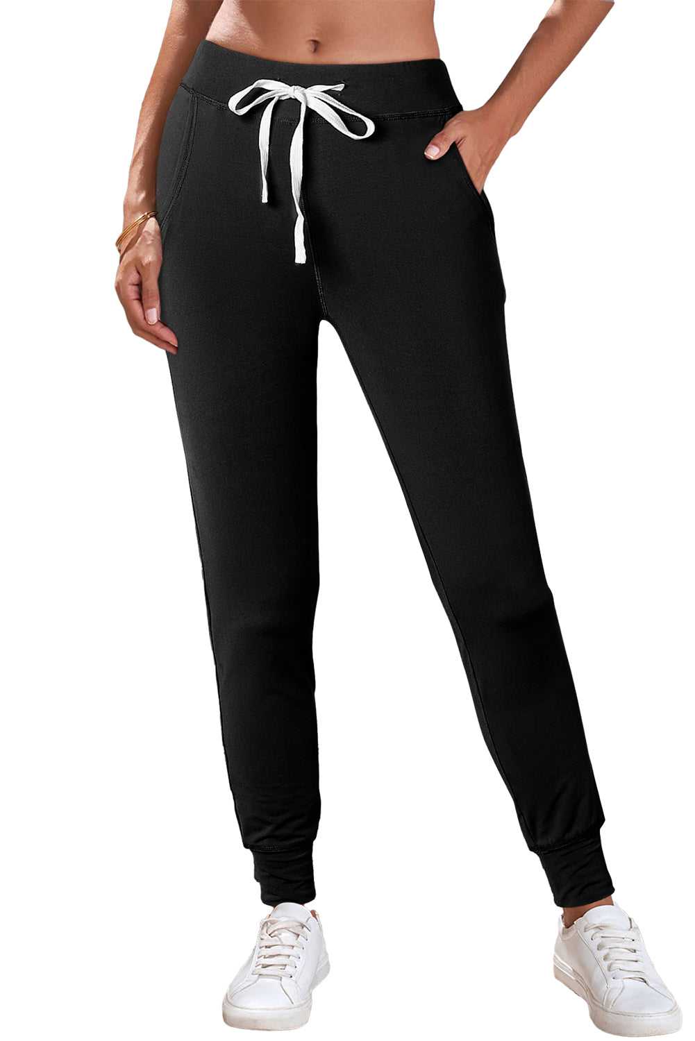 Catapult Casual Drawstring Drop Waist Pocketed Joggers