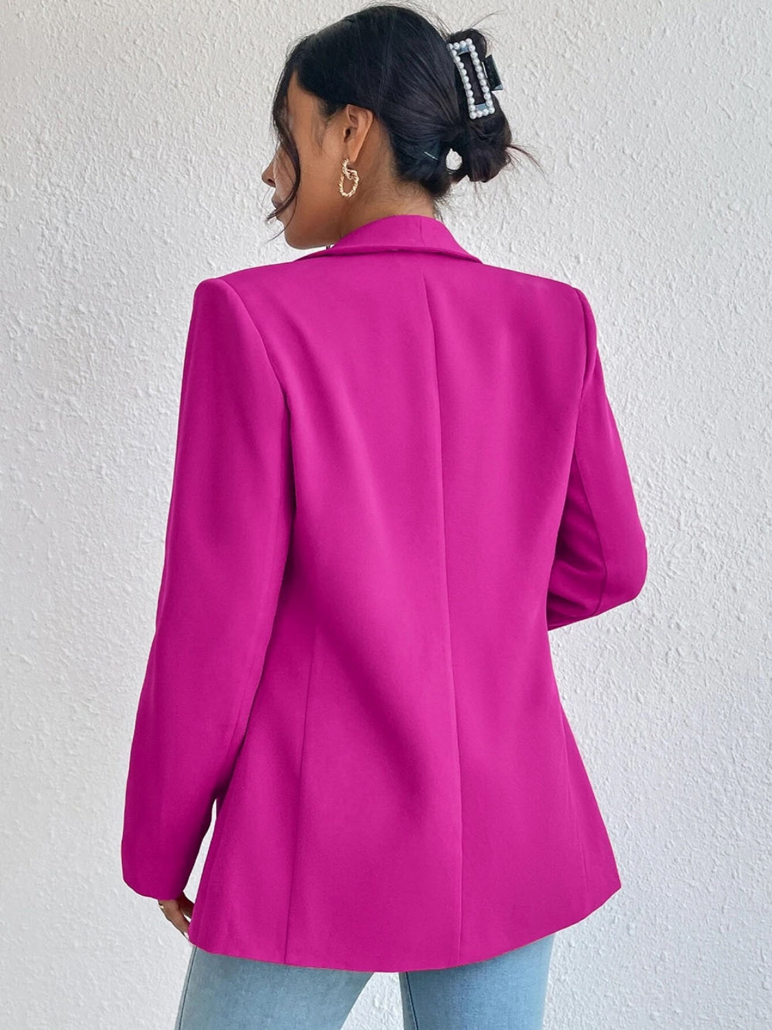 Shireen Shawl Collar Long Sleeve Blazer