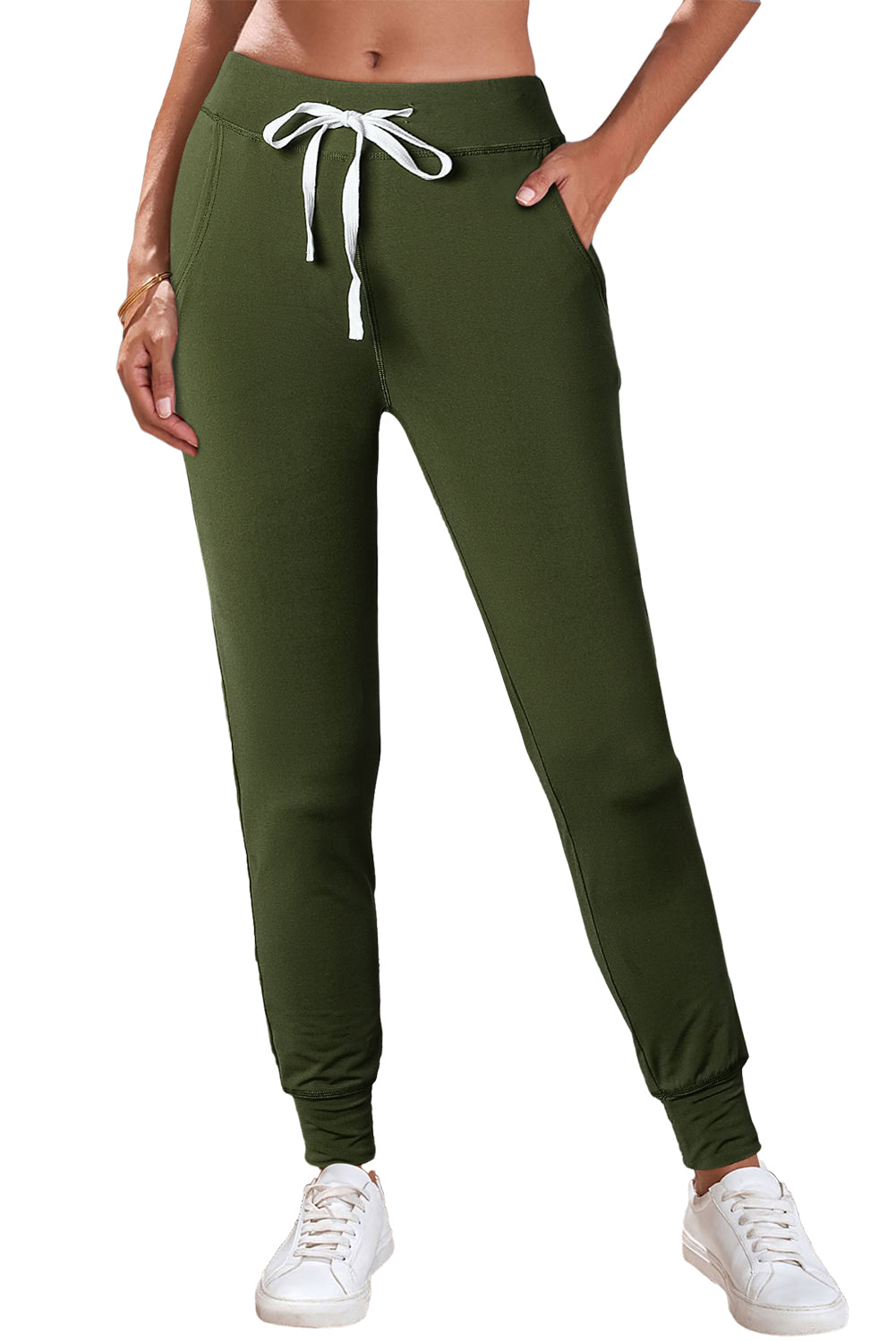 Catapult Casual Drawstring Drop Waist Pocketed Joggers