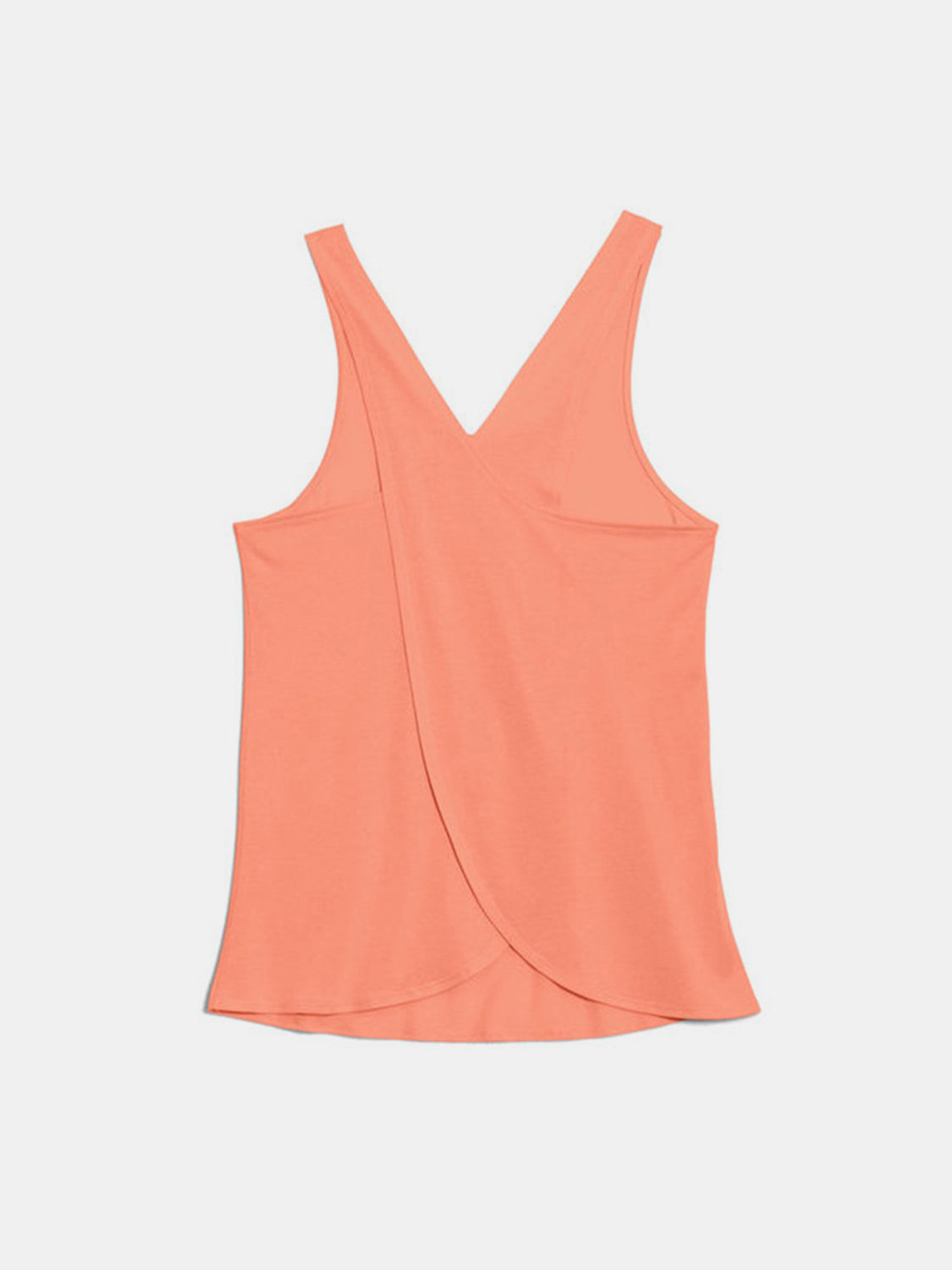 Janine Crisscross Scoop Neck Active Tank