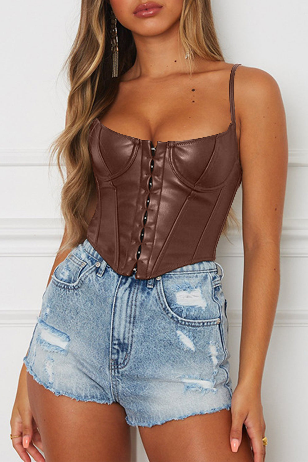 Times a Wastin’ Scoop Neck Spaghetti Strap Cami