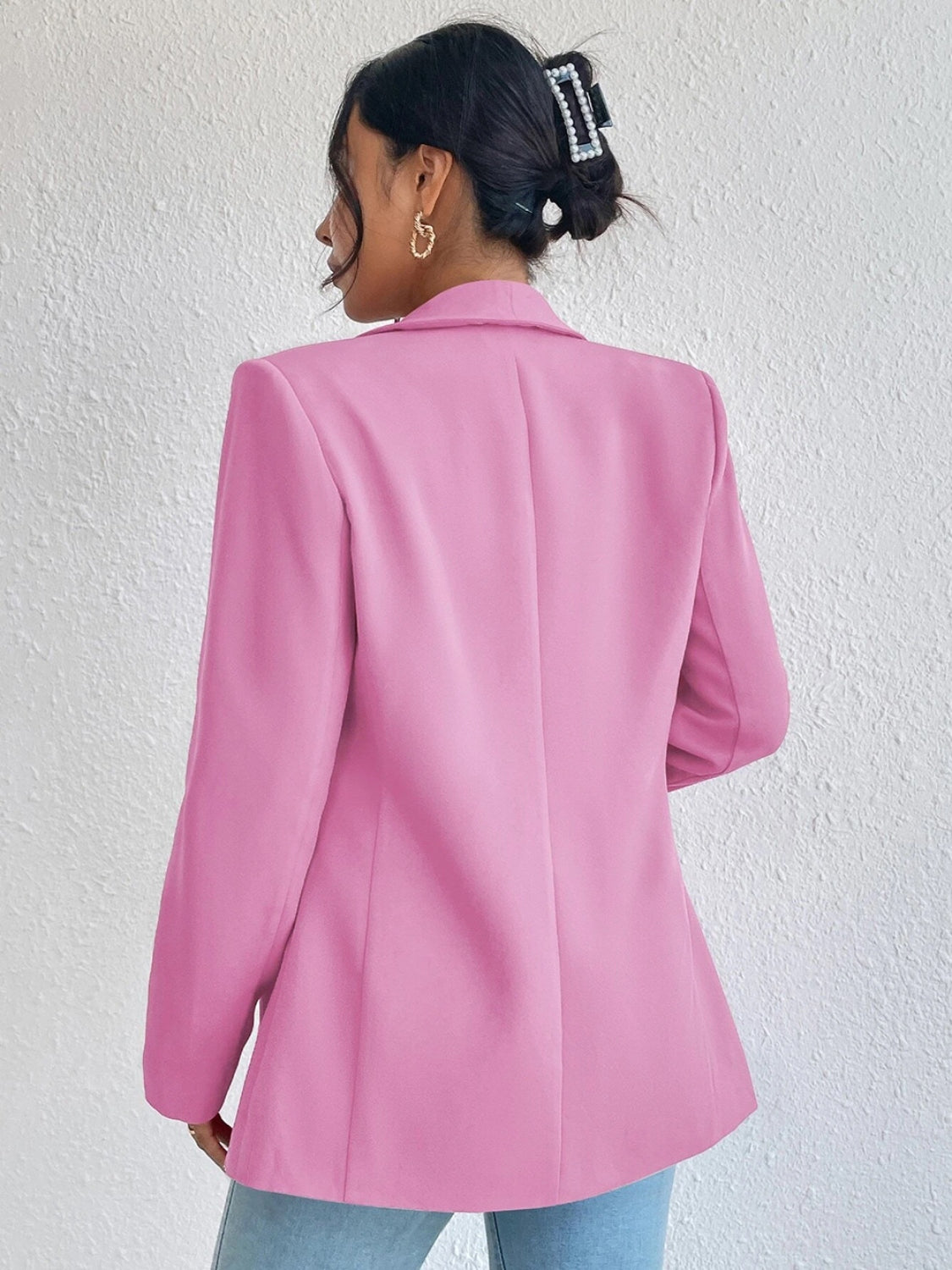 Shireen Shawl Collar Long Sleeve Blazer