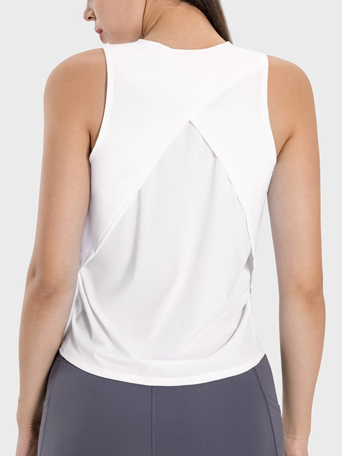 Janine Round Neck Active Tank