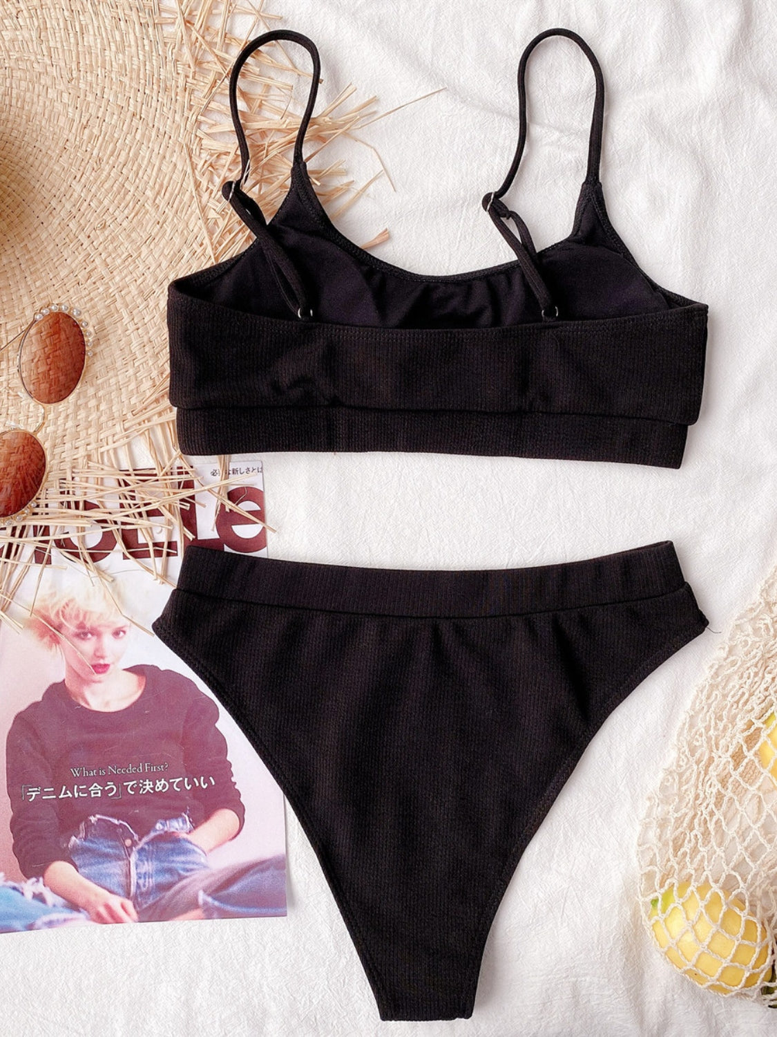 Salina Scoop Neck Spaghetti Strap Two-Piece Swim Set