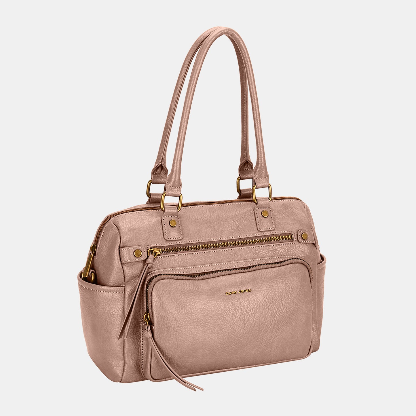 Adventure Handbag Zipper PU Leather Handbag