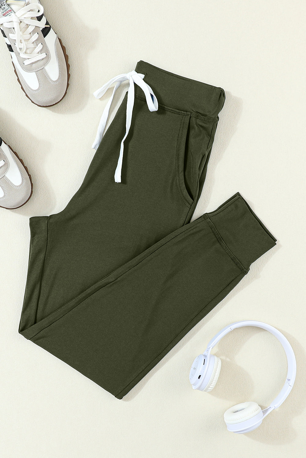 Catapult Casual Drawstring Drop Waist Pocketed Joggers