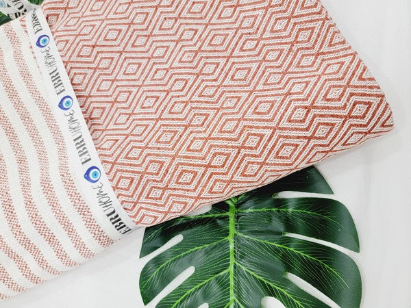 Cappadocia Throw Blanket XLarge Authentic Wave,Turkish cotton