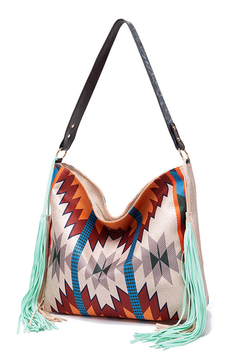 Rincon Geometric Canvas Tote Bag