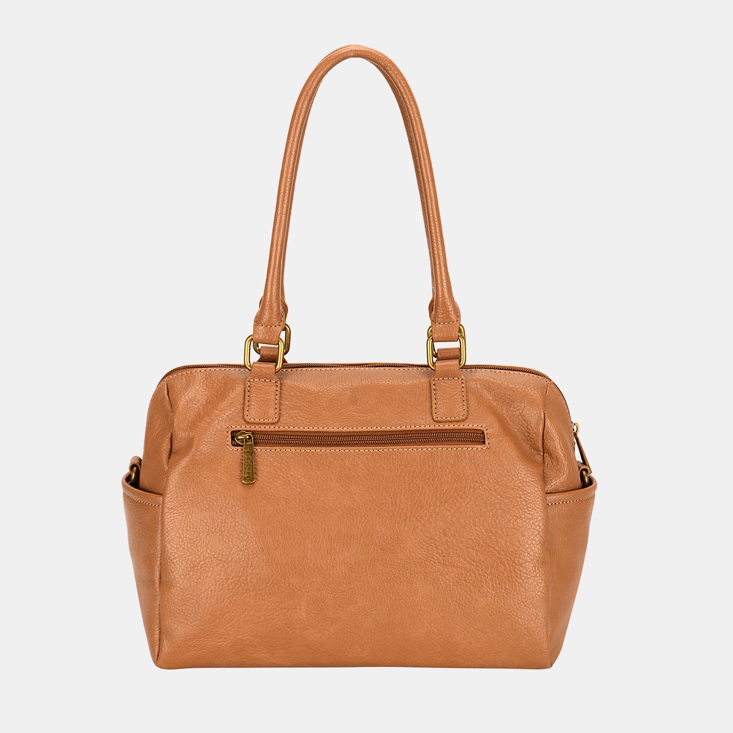 Adventure Handbag Zipper PU Leather Handbag