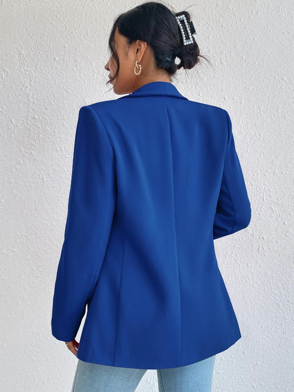 Shireen Shawl Collar Long Sleeve Blazer