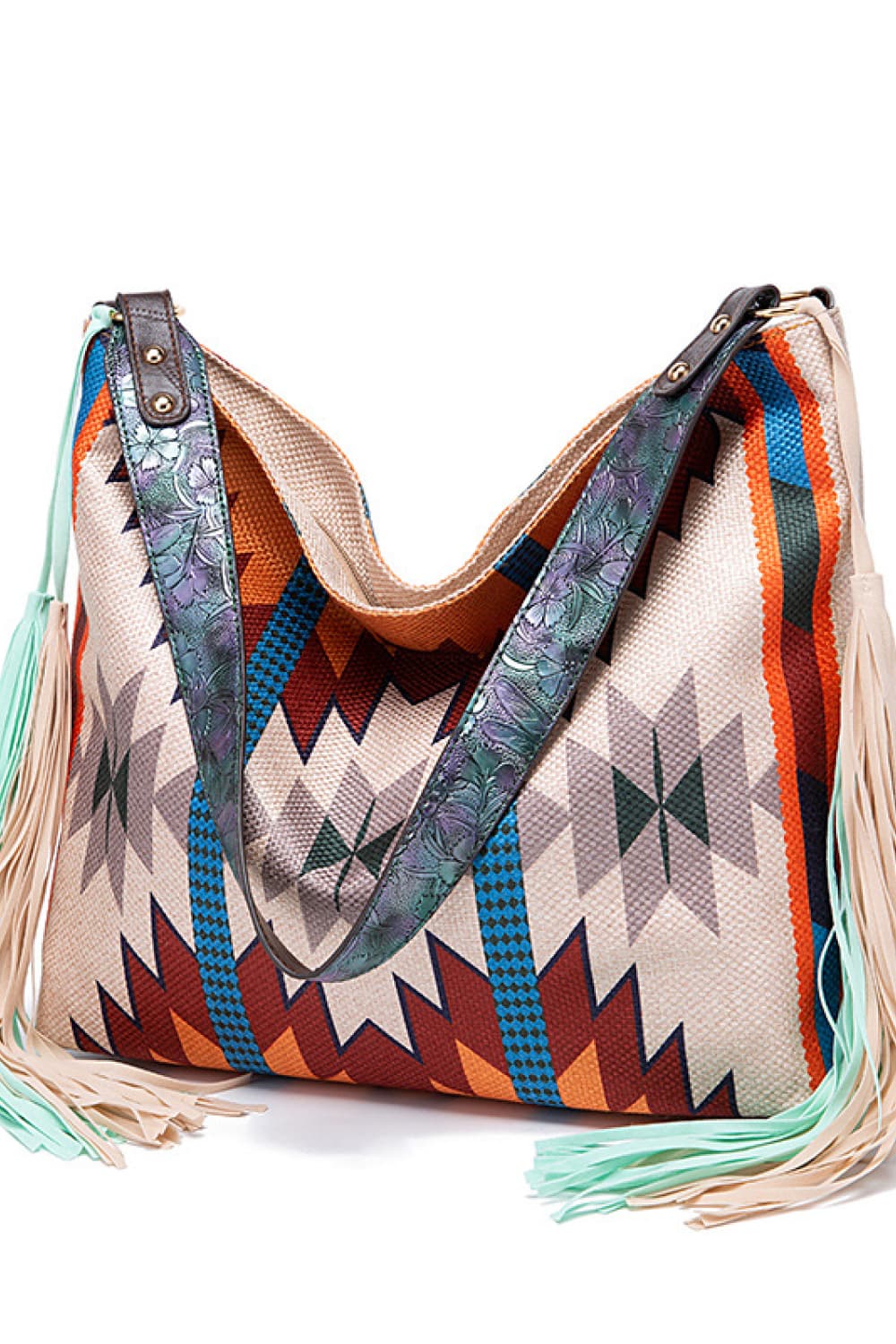 Rincon Geometric Canvas Tote Bag