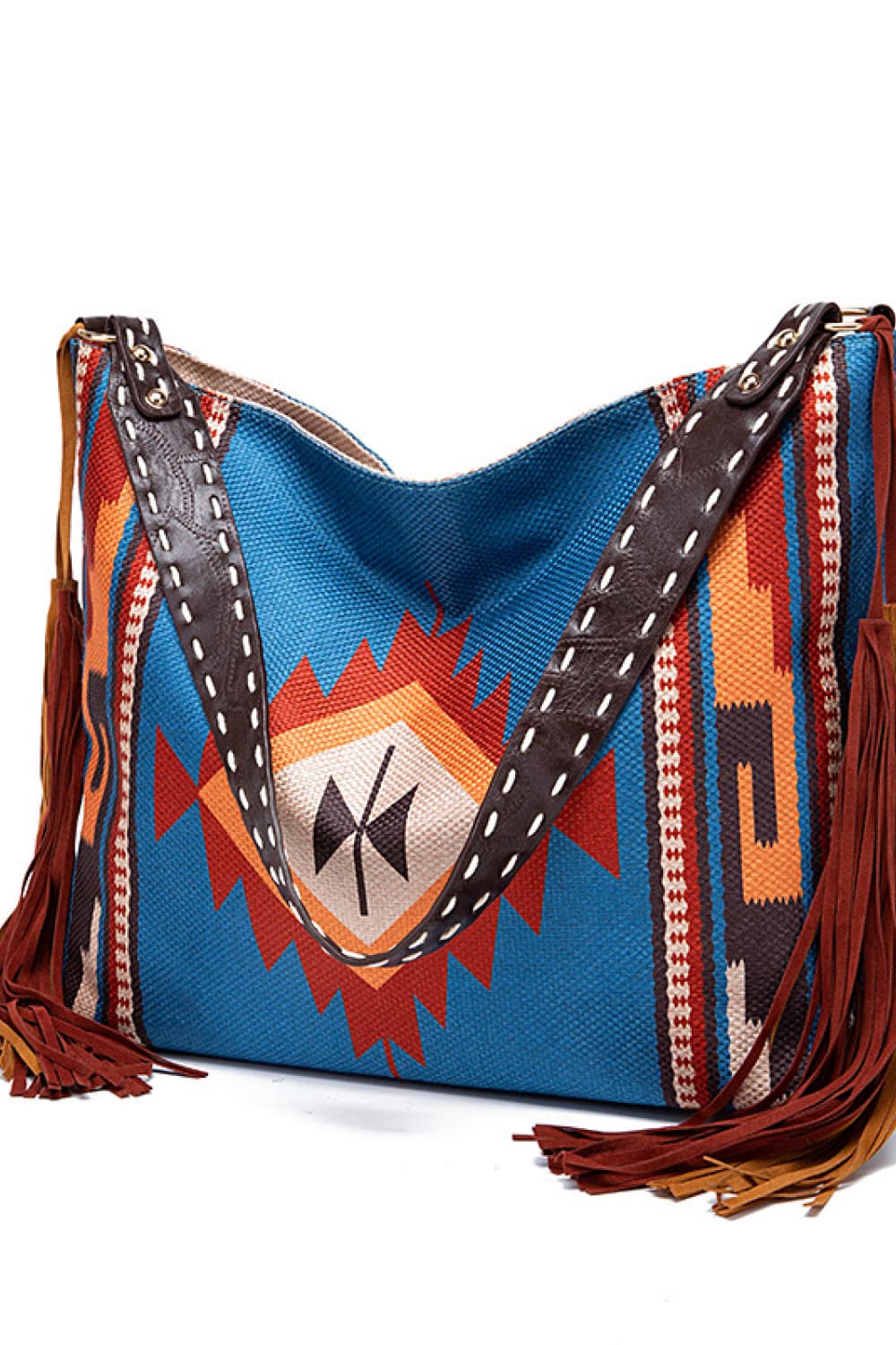 Rincon Geometric Canvas Tote Bag