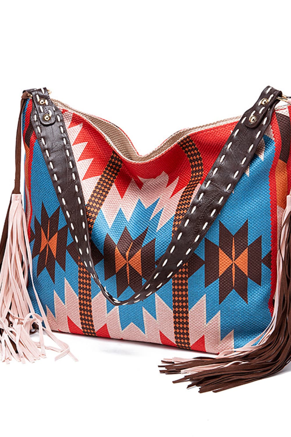 Rincon Geometric Canvas Tote Bag