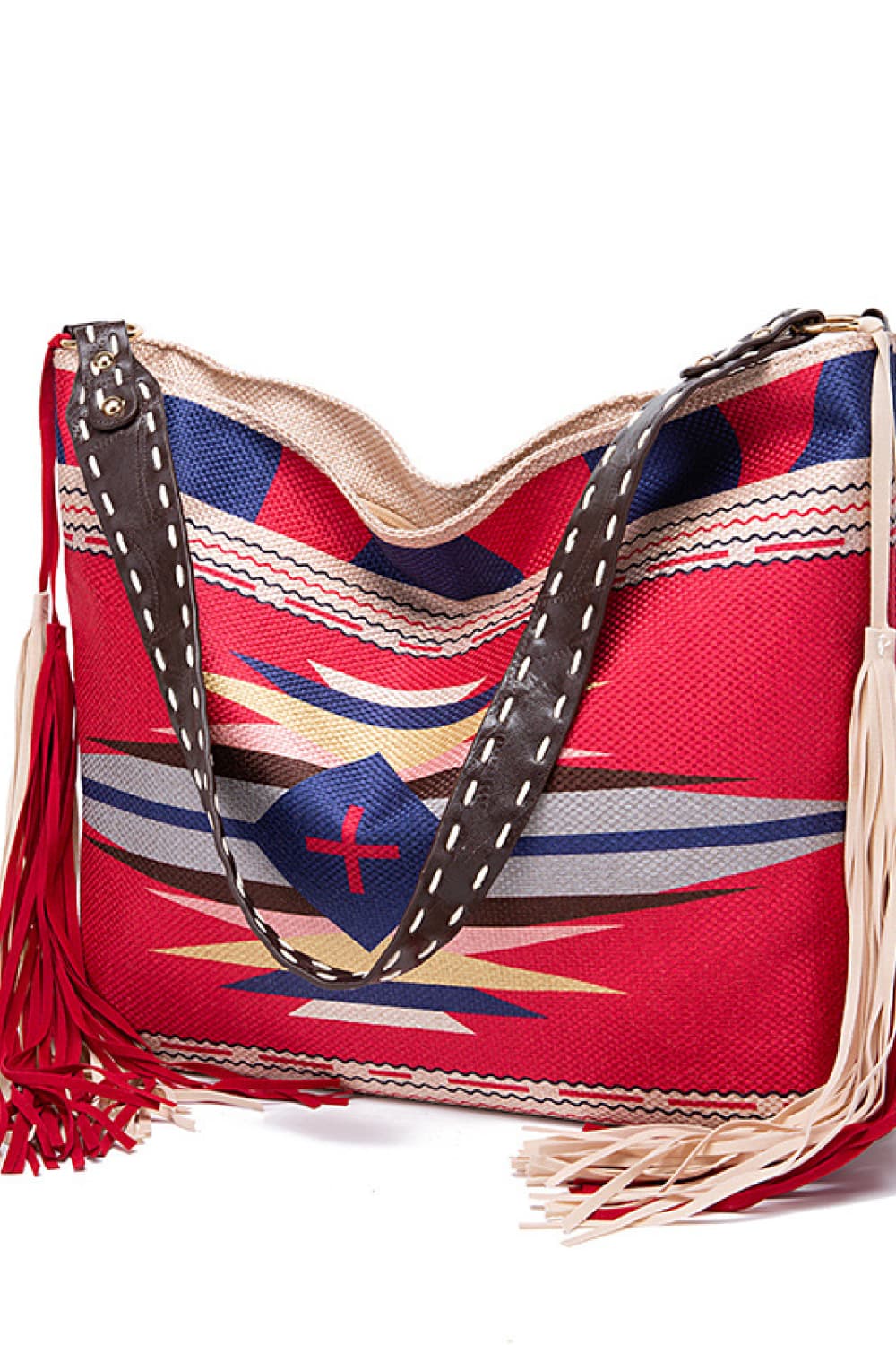 Rincon Geometric Canvas Tote Bag