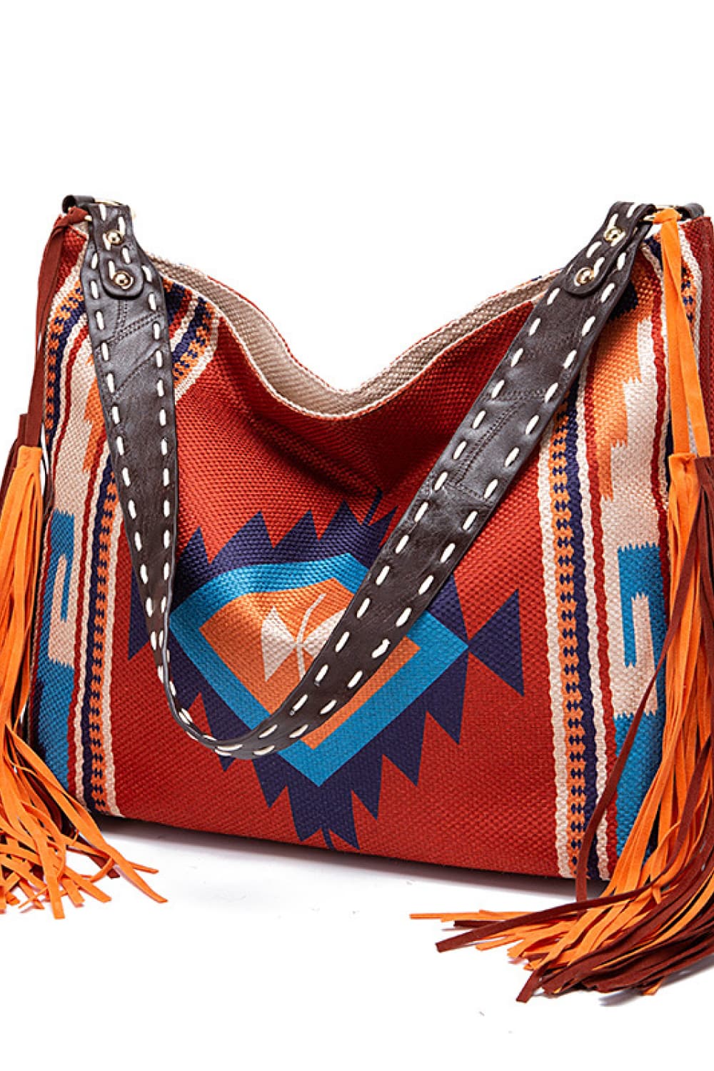 Rincon Geometric Canvas Tote Bag