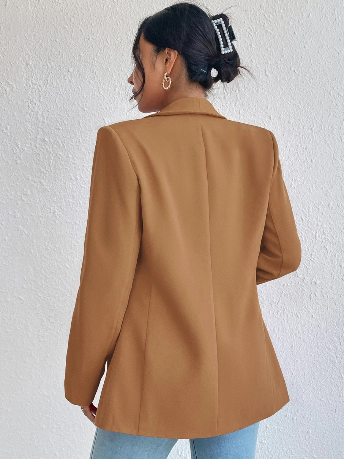 Shireen Shawl Collar Long Sleeve Blazer