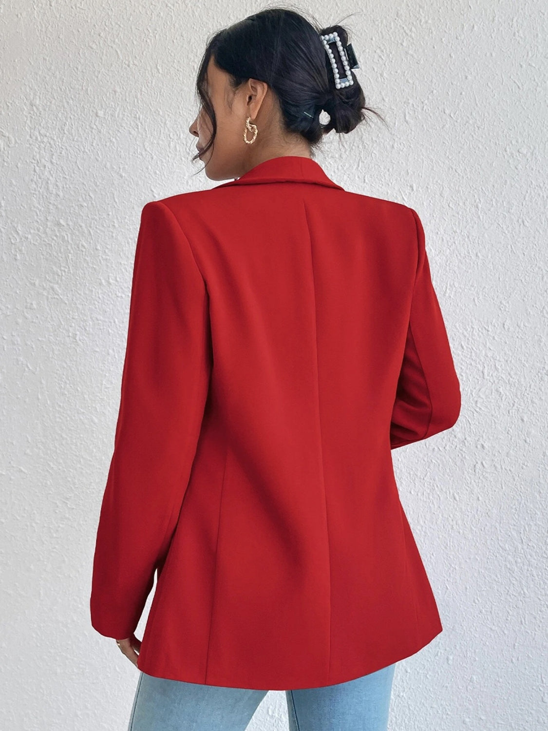 Shireen Shawl Collar Long Sleeve Blazer