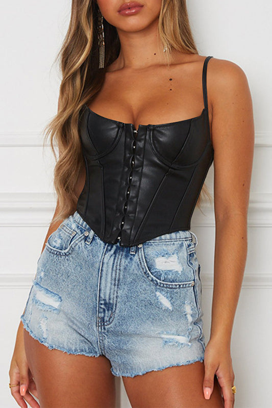 Times a Wastin’ Scoop Neck Spaghetti Strap Cami