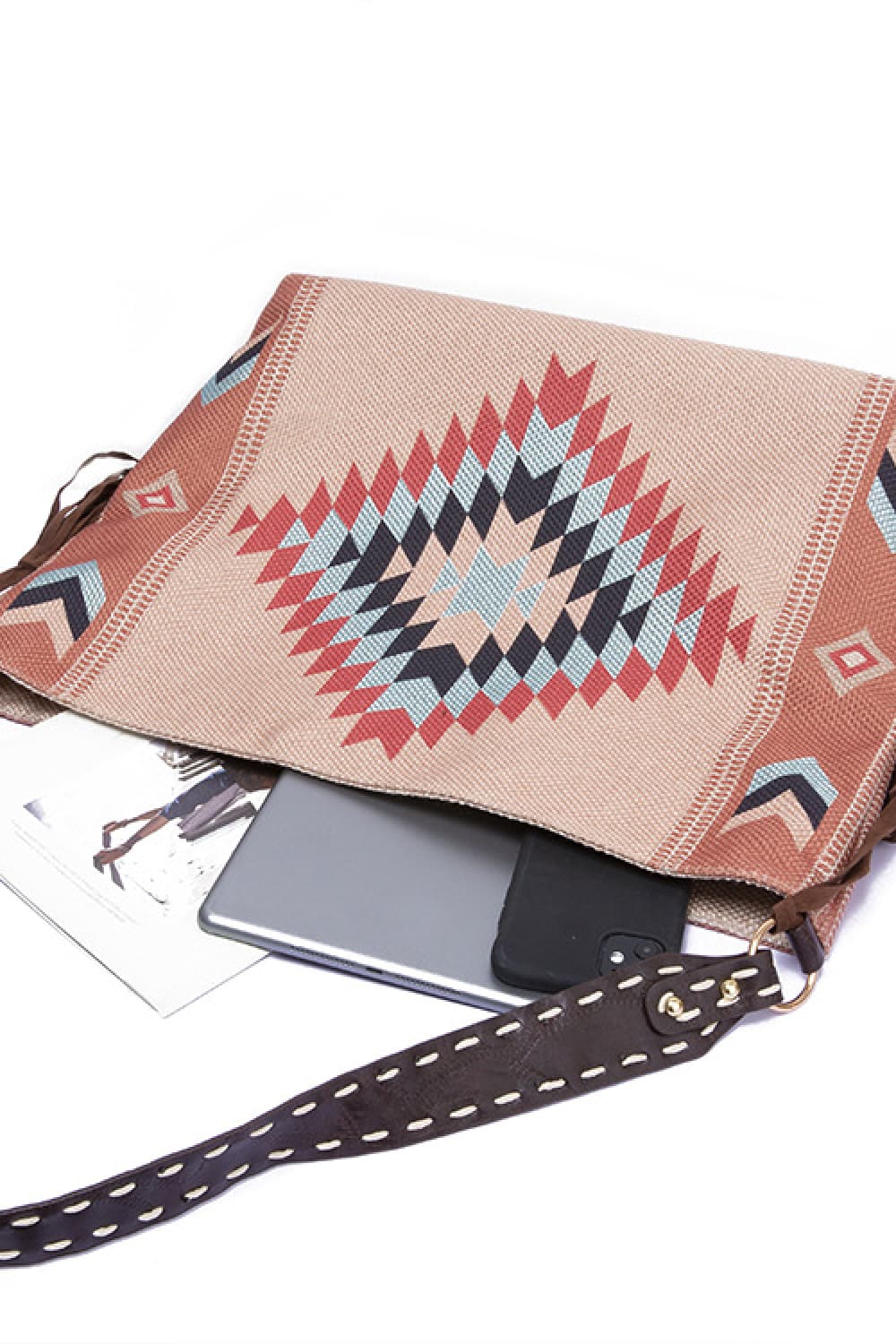 Pala Geometric Canvas Tote Bag