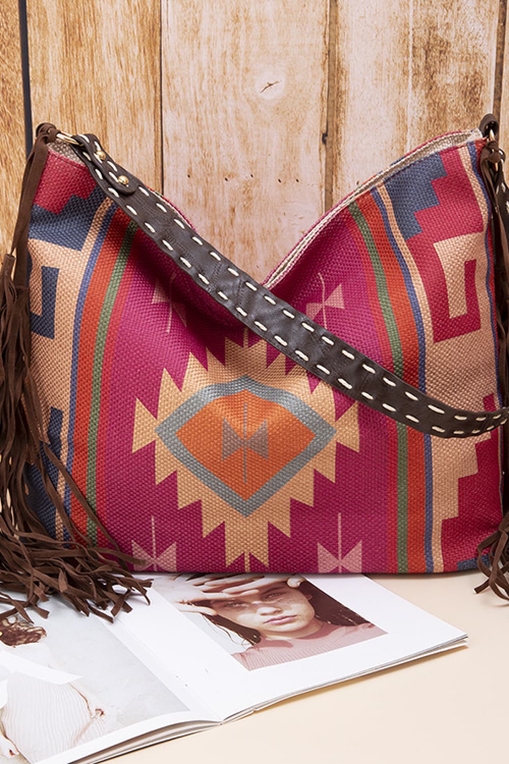 Pala Geometric Canvas Tote Bag