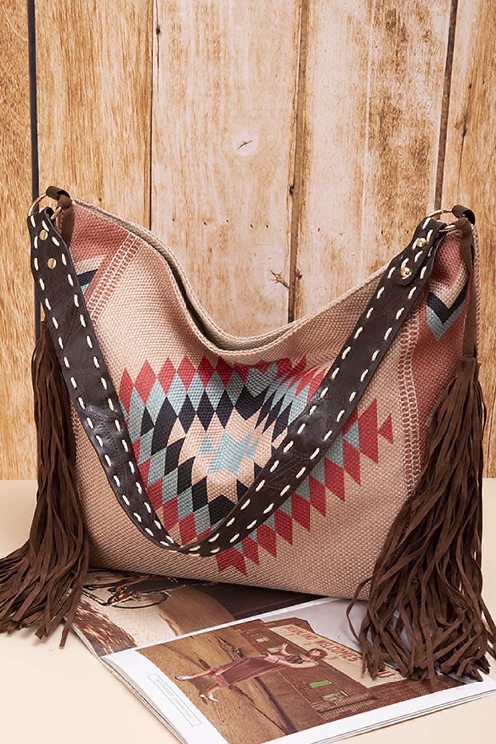 Pala Geometric Canvas Tote Bag