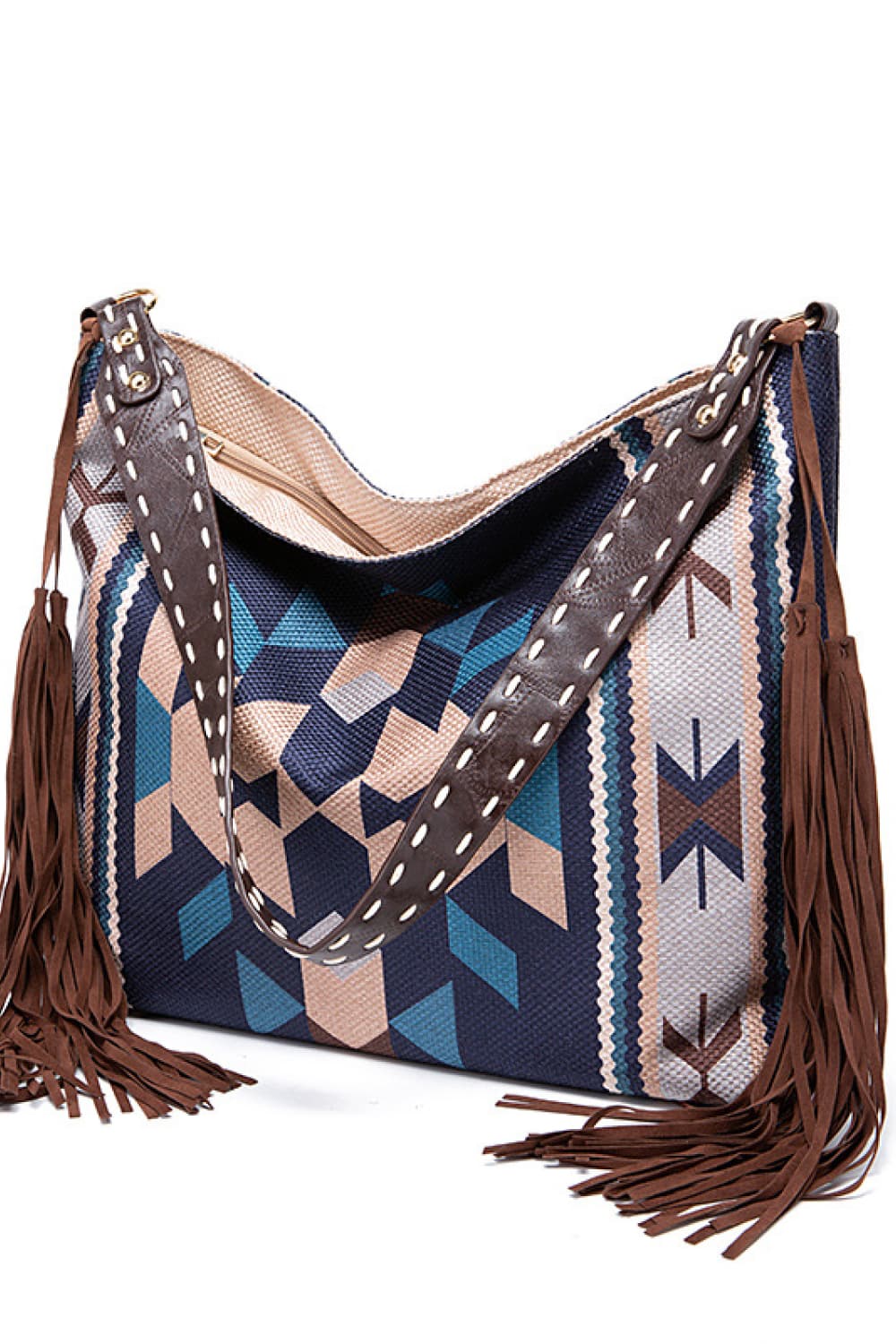 Pala Geometric Canvas Tote Bag