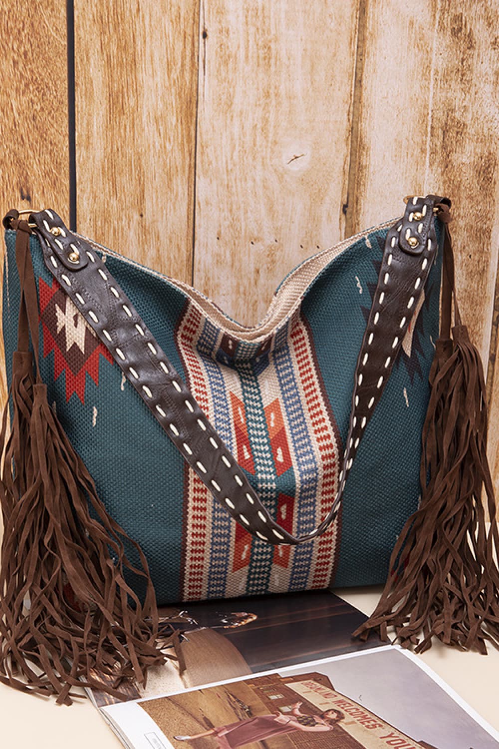 Pala Geometric Canvas Tote Bag