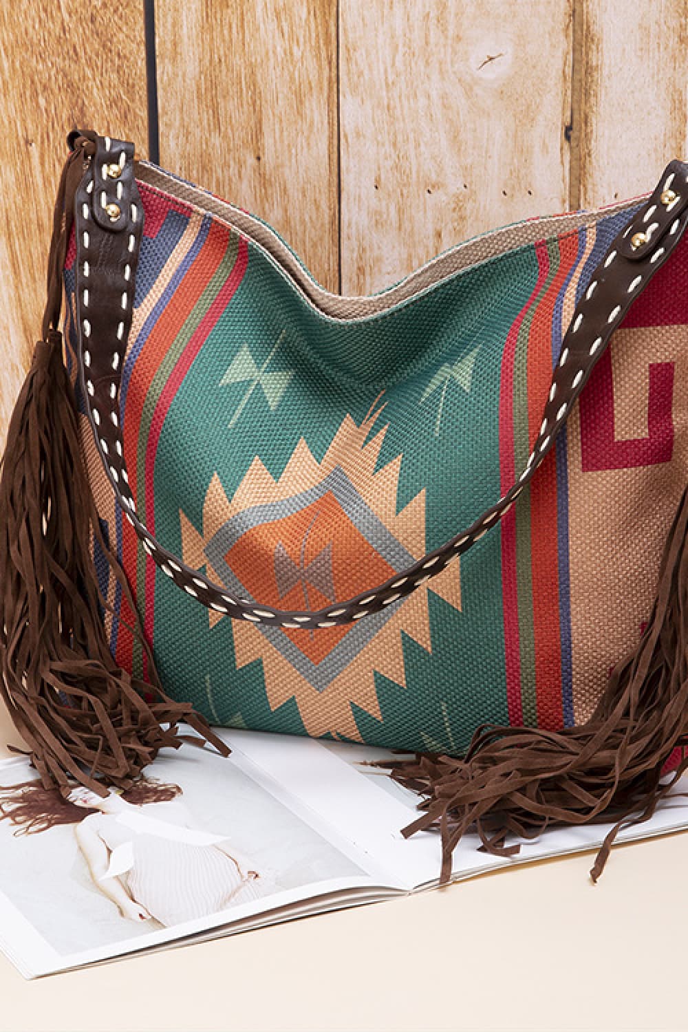 Pala Geometric Canvas Tote Bag