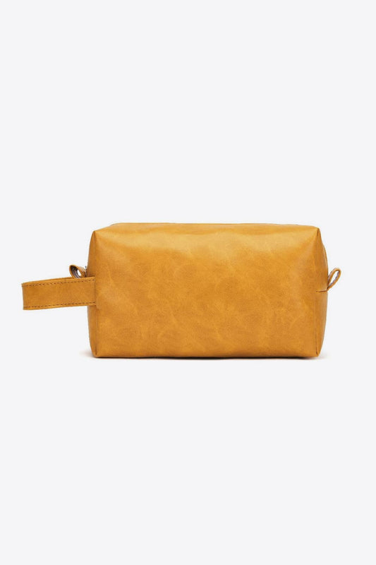 Mackenzie PU Leather Makeup Bag